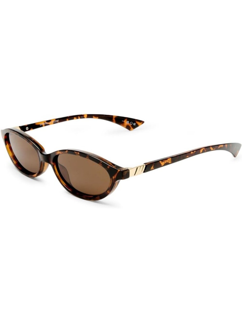 90s Vintage Retro Slim Oval Sunglasses for Women - Chic Fashion Eyewear